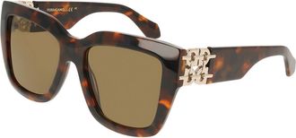 Ferragamo SF2083SE 219 Womens Sunglasses Tortoiseshell Size 55