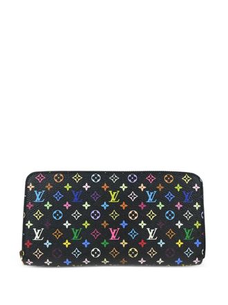 Louis Vuitton 2010 x Takashi Murakmi Zippy portemonnee - Zwart