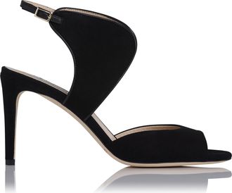 L.k. Bennett Womens Cecilia Sandal, Black Suede - Size UK 2