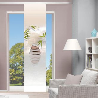 Home Wohnideen Schiebegardine »BENESSA« Klettband 1 Stk. tlg. HxB: 245x60