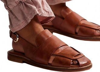 Free People Libby Fisher Flats In Vachetta