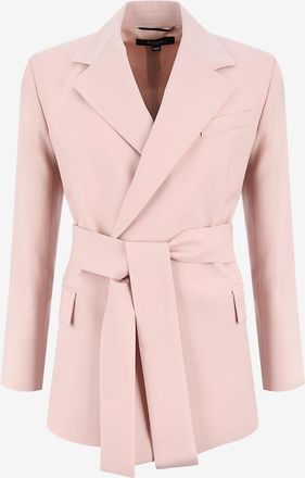 Max Mara Wickel-Kost&uuml;mjacke aus Schurwolle Teso