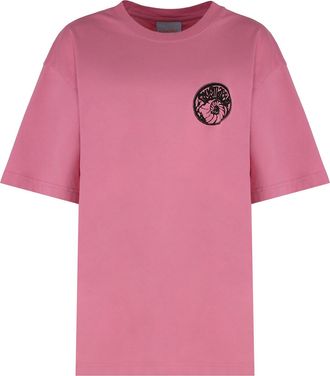 Bluemarble Cotton Crew-neck T-shirt