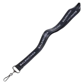 Balenciaga Pre-owned Accessories, male, Black, Size: ONE SIZE Pre-owned Vintage Leather Belt