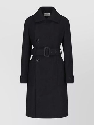 Christophe Lemaire wool alpaca trench coat