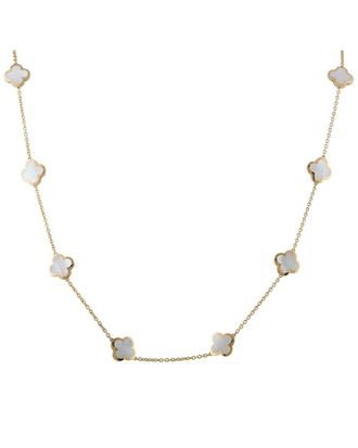 Van Cleef & Arpels 18K Mother Of Pearl Necklace (Authentic Pre-Loved)