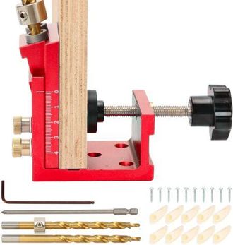 OEM Kit De Perforaci&oacute;n De Agujeros Ocultos, Herramienta De Perforaci&oacute;n De Tornillos Para Agujeros Ocultos De Metal De 15 Grados, Sistema De Perforaci&oacute;n De