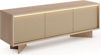 Selsey Selsey Semi - Mueble De Tv - 153 Cm - Efecto Roble