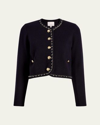 Cinq &agrave; Sept Benoite Structured Cardigan