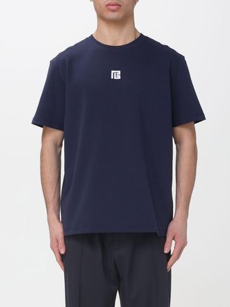 Balmain T-shirt in misto cotone con logo Balmain