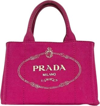 Prada Pre-owned Tote Bag - Dames - Vintage Shopper - Roze - ONE Size - Vintage