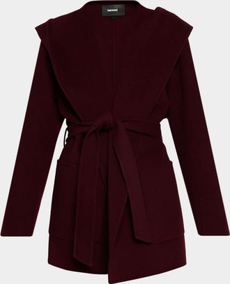 Mackage Paya Double-Face Wool Wrap Coat