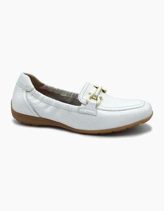 Caprice Womens DEER 9-24654-42 LADIES SHOE - White Deer - Size: 41/G