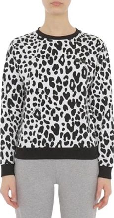 Moschino Truien - Dames - Sweatshirts - Zwart - L - Katoen - Hoodies & sweatvesten