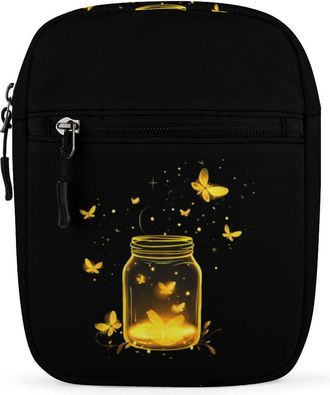 Generic Jar Fireflies Crossbody Bag Adjustable Satchel Cute Shoulder Bag Lightweight Sling Bags