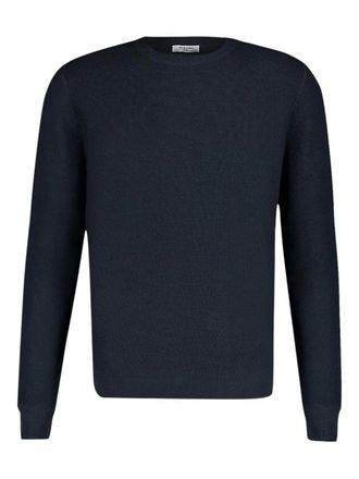 Boglioli wool crew-neck sweater - men - Wool - M - Blue