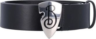 Burberry Heren, Accessoires, Zwart, Maat: 105 CM Leer