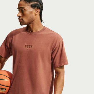 Nike Book Nike Mens Basketball T-Shirt in Brown | IQ7426-245