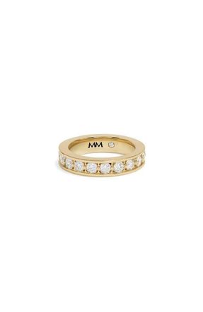 Melinda Maria Ashley Infinity Band Ring in Gold-White at Nordstrom, Size 6