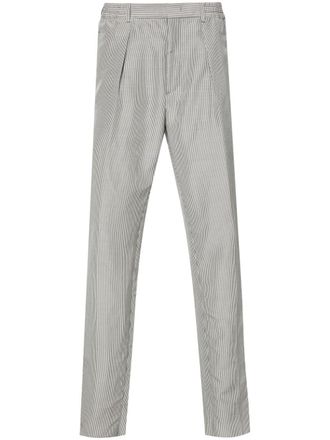Fendi Gestreepte broek - Grijs