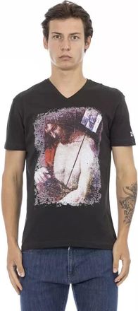 Trussardi Hombre, Camisetas, Negro, Talla: 3XL