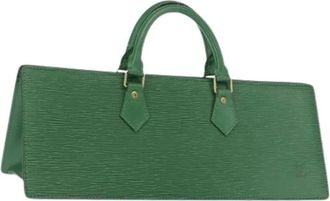 Louis Vuitton Pre-owned Handbags, female, Green, Size: ONE SIZE Pre-owned Vintage Handbag