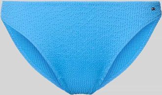Tommy Hilfiger Bikini Slip mit strukturierter Oberfl&auml;che in Blau, Gr&ouml;&szlig;e XL