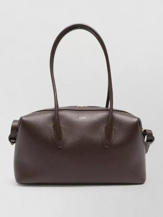 Yuzefi brioche leather duffle bag top handle