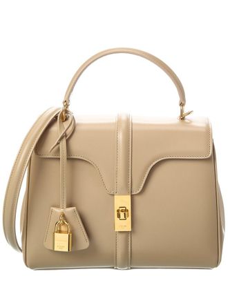 Celine Celine 16 Small Leather Satchel