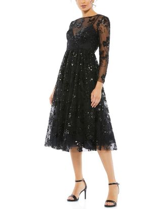 Mac Duggal A-Line Midi Dress