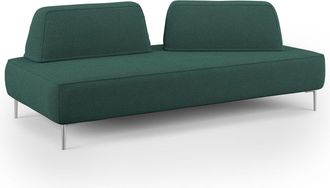 Divani.Store Newton Sof&aacute; Modular Con Respaldos Removibles 167 Cm Verde