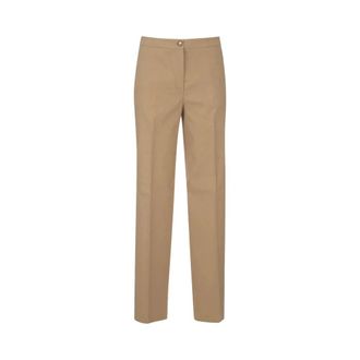 Pinko Pantalones Jacopone - Trousers - Mujer - Beige - M