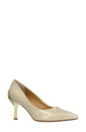 J. Rene&eacute; Tacy Pointed Toe Pump in Taupe at Nordstrom, Size 10.5