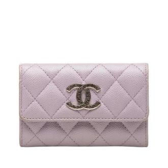 Chanel Portacarte Pre-owned - - Pre-owned - Donna - Viola - ONE SIZE