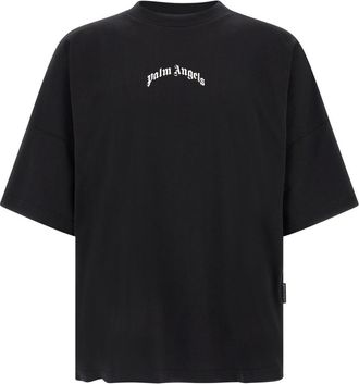 Palm Angels Black Classic Logo T-shirt