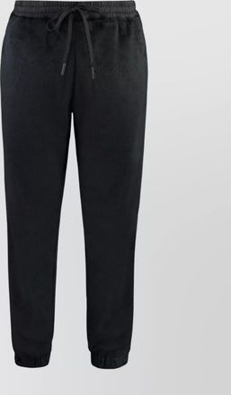 Moncler trousers fleece elastic waistband