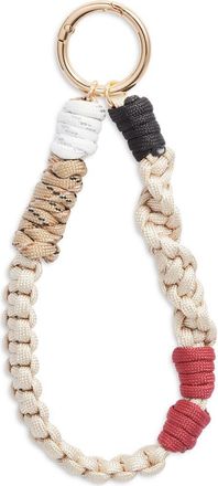 Chelsea28 Paracord Loop Bag Charm in Burgundy Multi- Gold at Nordstrom