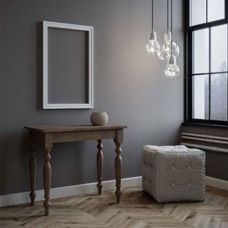 Itamoby Tavolo consolle Vicenza allungabile in legno per sala da pranzo -Allungabile fino a 308 cm / Noce
