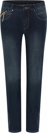 C.Ro Denim Jeans met Ritsdetail - Dames - Slim Fit Jeans - Blauw - L - Denim - Jeans