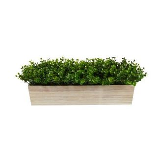 Nearly Natural 19-in Eucalyptus Artificial Plant in Decorative Planter in Green at Nordstrom