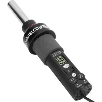OEM Pistola De Aire Caliente Electr&oacute;nica Ajustable De 220 V Y 450 W Con Pantalla Lcd, Estaci&oacute;n De Desoldadura Para Circuitos Integrados Smd Bga -crezuo