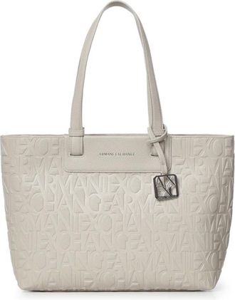 A|X Armani Exchange Borsa Shopper - - Bags - Donna - Beige - ONE SIZE