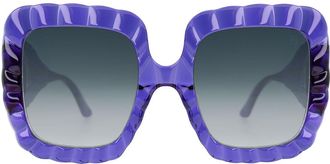 Anna-Karin Karlsson SHADE OF SHELLY Purple Womens Sunglasses Purple Size Standard