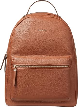 Fiorelli Womens Anouk Large Backpack, Stylish Backpack with Adjustable Straps, Pockets & Padded Laptop Compartment, Tan Faux Leather