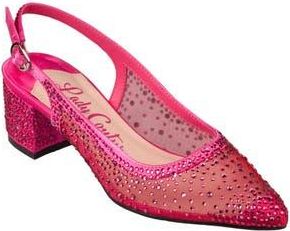 Lady Couture Demin Slingback Pump in Fuchsia at Nordstrom Rack, Size 12