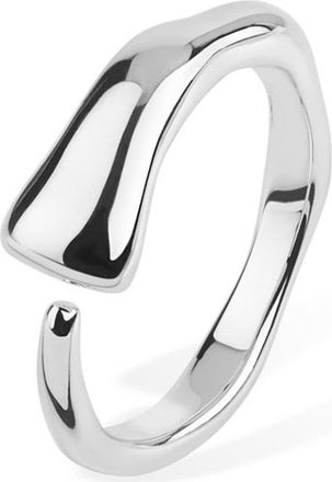 Lucy Quartermaine Silver Icicle Open Ring Adjustable in Sterling Silver at Nordstrom, Size 8.5