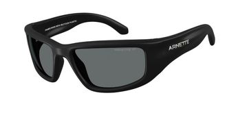 Arnette AN4358 Zyme Polarized 290081 Mens Sunglasses Black Size 58
