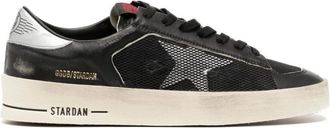 Golden Goose Sneakers, male, Black, Size: 8 US Stardan Sneakers