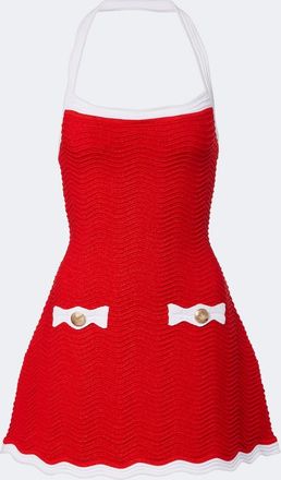 Retrof&ecirc;te Retrof&ecirc;te Vestido corto acanalado Ondina