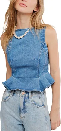 Free People Sunfaded Top